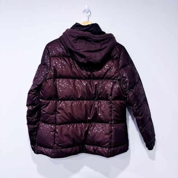 WOOLRICH Brown floral down puffer coat | Warm winter jacket * - Picture 9 of 9